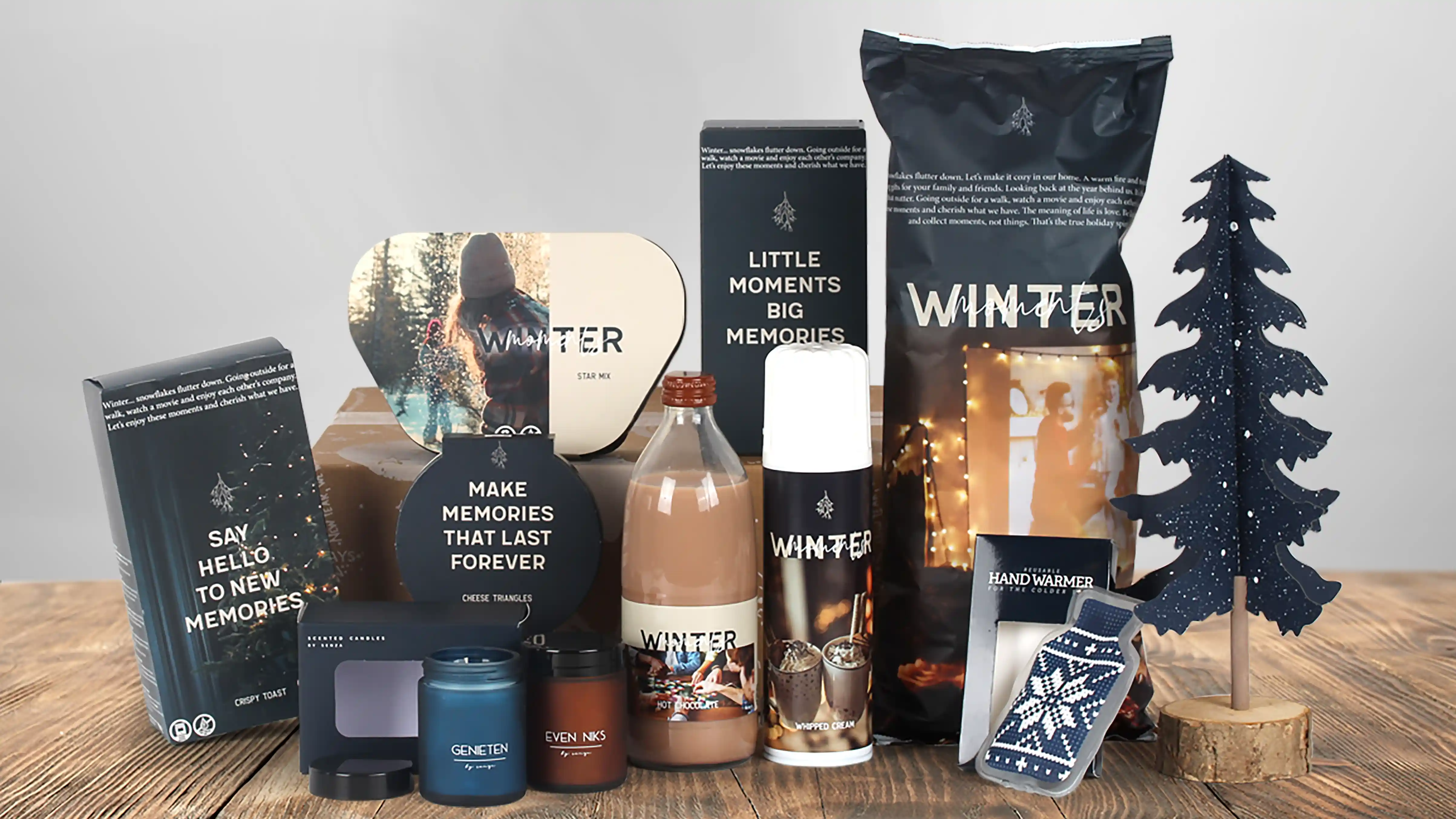 Traditioneel kerstpakket Winter memories