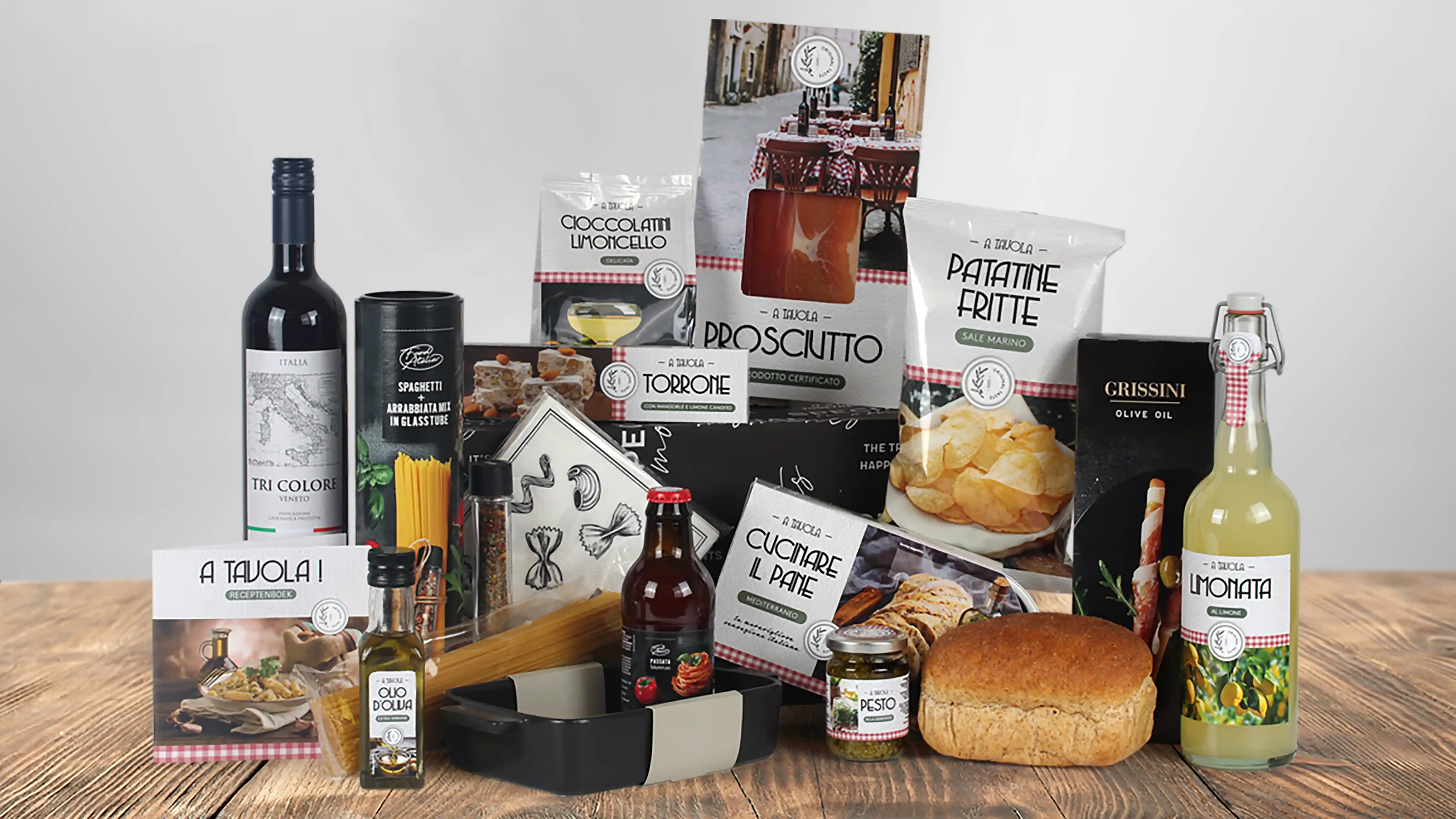 Italiaans culinair kerstpakket A Tavola