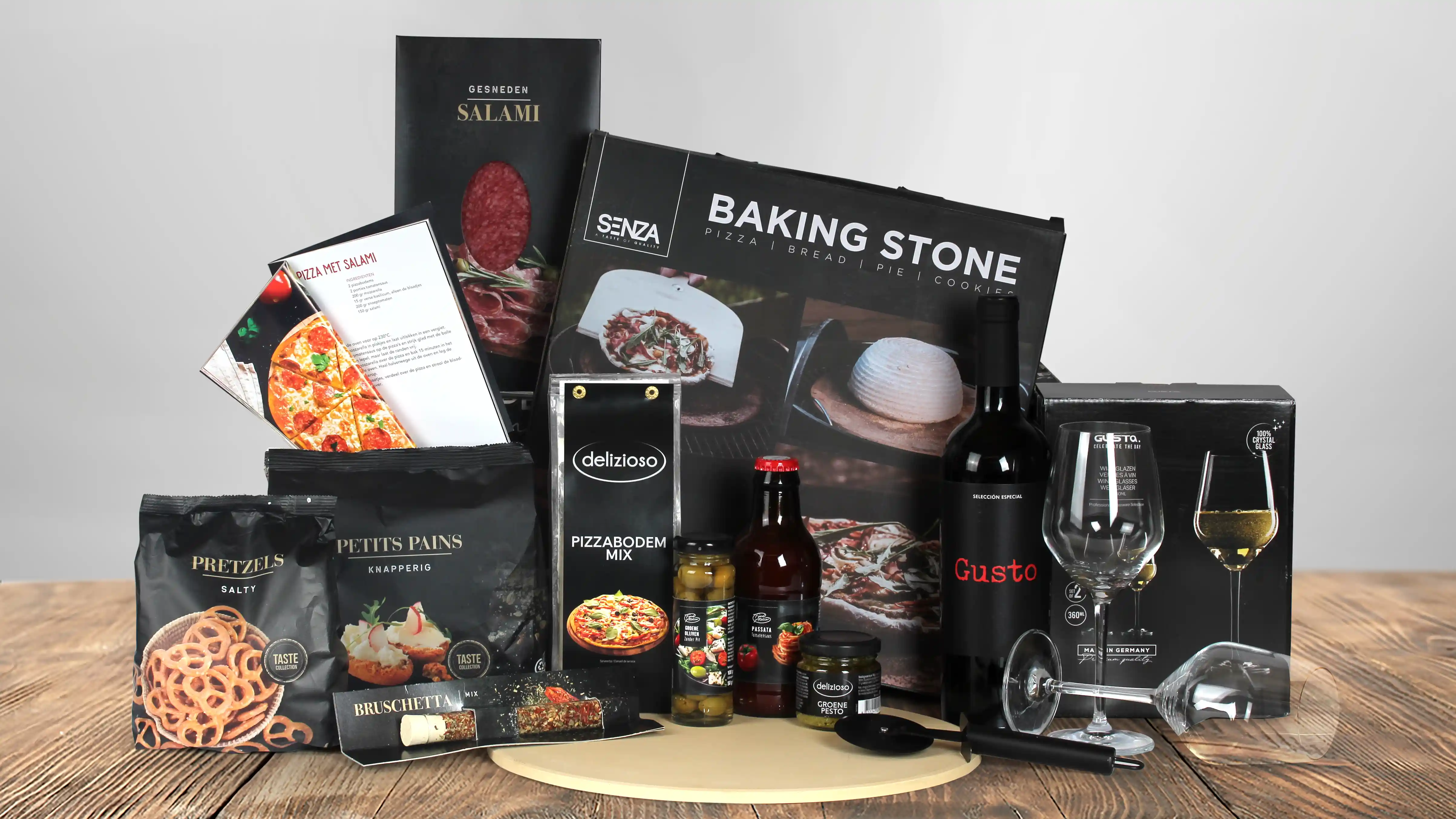 Culinair kerstpakket Pizza Avond