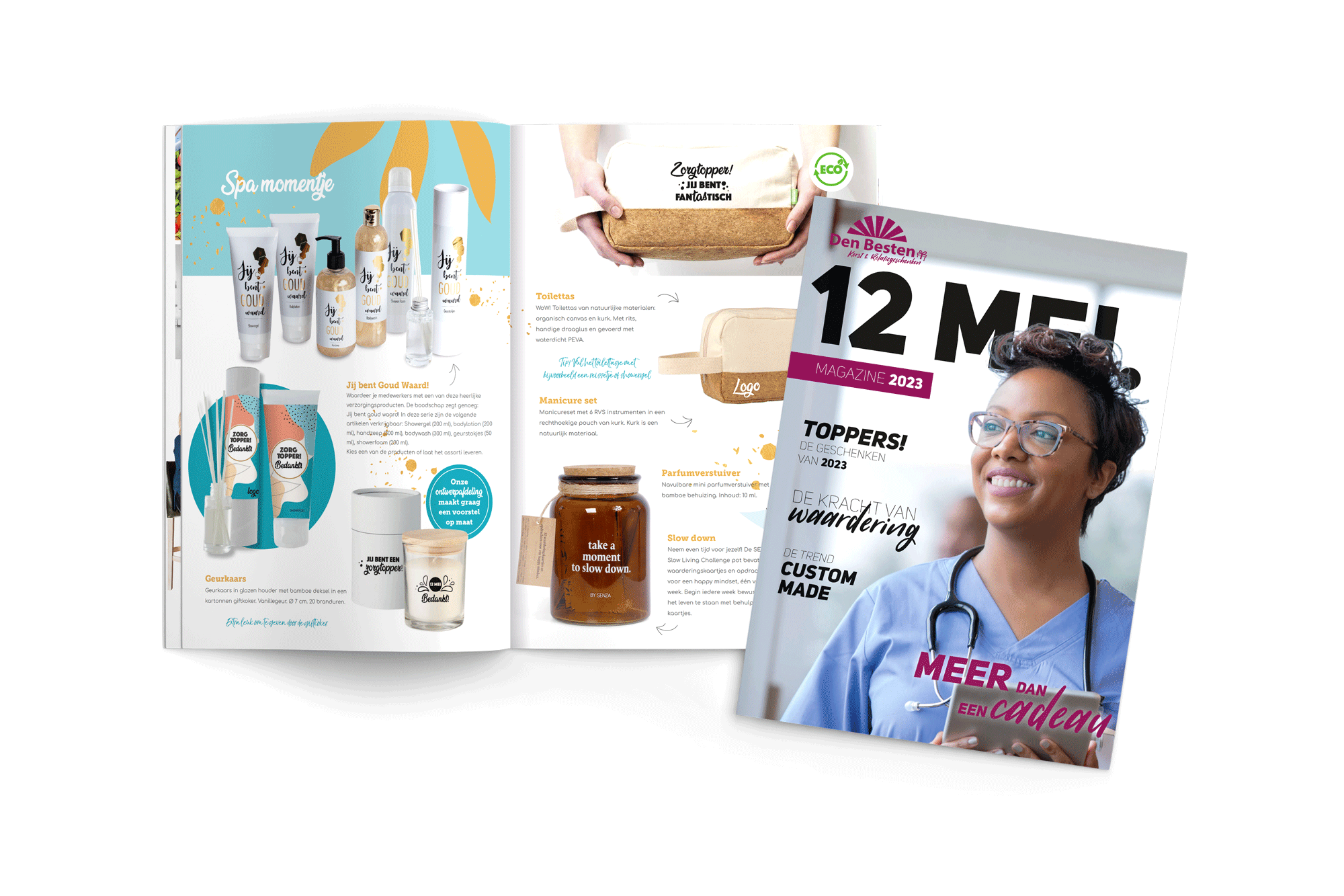 Mockup magazine copy